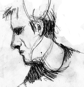 davesketch drawn by Zeke S. Clough